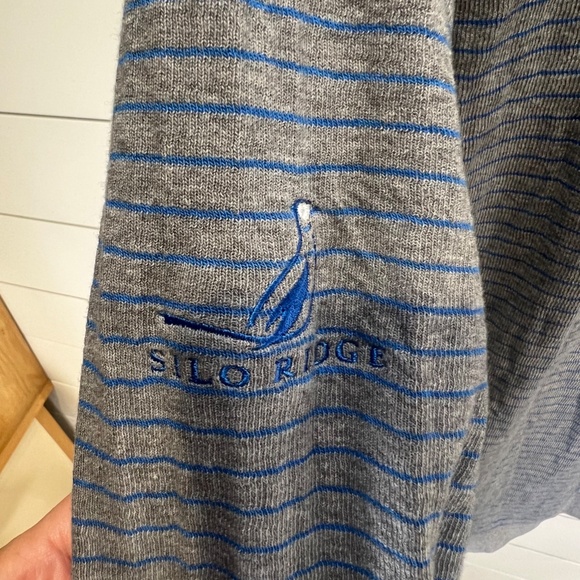 Johnnie-O Quarter-Zip Pullover, Size Large, Silo Ridge - Picture 6 of 10